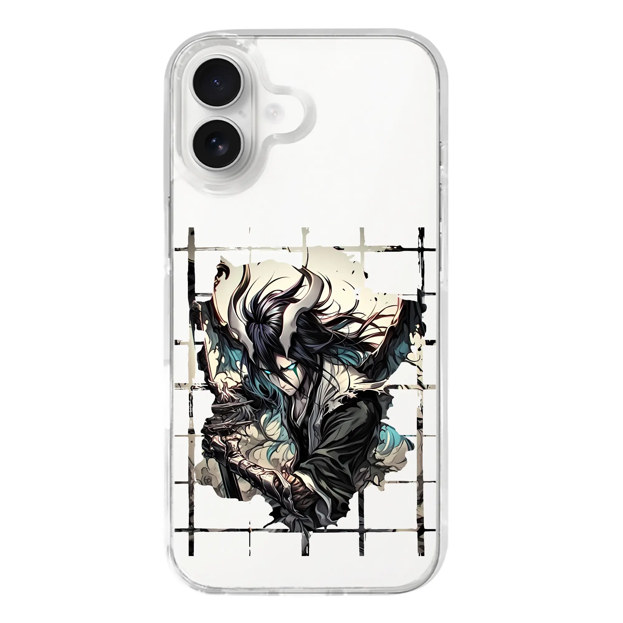 ブリーチ グッズ ウルキオラ・シファー - iPhone 17シリーズ 透明スマホケース – 薄型・耐衝撃・精密フィット保護カバー